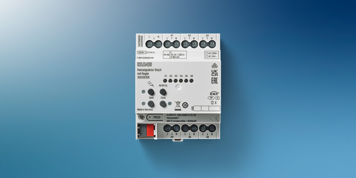 KNX Heizungsaktor 6-fach bei WEITZ Elektrotechnik GmbH in Seligenstadt