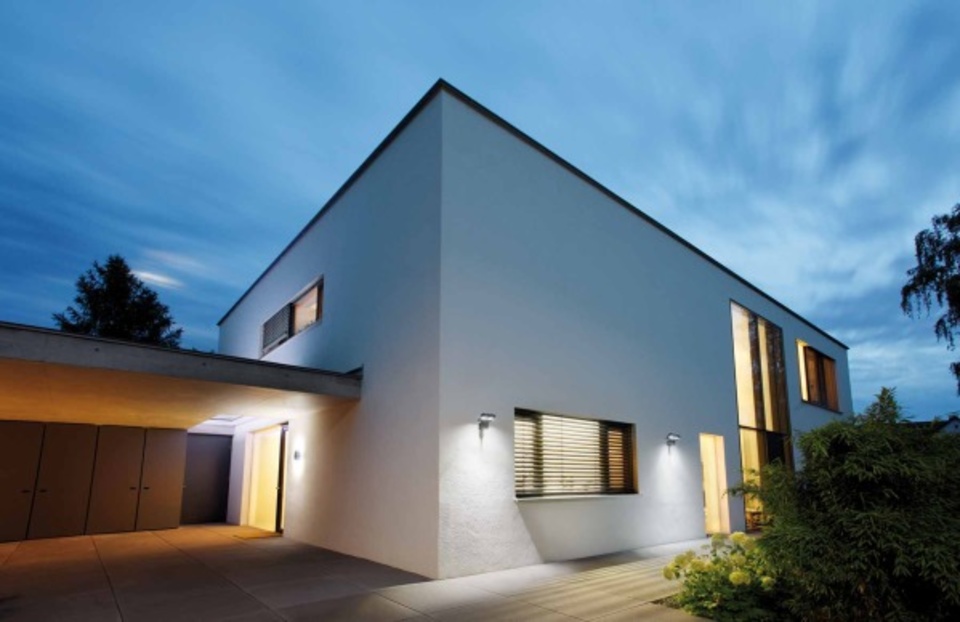 Aussenbeleuchtung bei Weitz Elektrotechnik in Seligenstadt